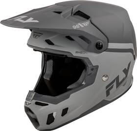 73-4346l Fly Racing Formula Cc Objective Helmet Matte Black/grey Large