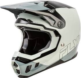 73-43522x Fly Racing Formula Cc Glide Helmet Grey/light Grey/black 2x