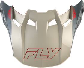73-4353vx Fly Racing Formula For Cc Glide Visor Black/red/grey Xl/2x