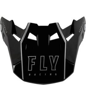 73-47124l Fly Racing Formula Carbon Tracer Helmet Visor Silver Black Xl 2x Replacement Oem