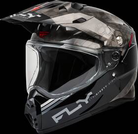 73-70272x Fly Racing Trekker Kryptek Conceal Helmet 2024 2x Black/grey/white