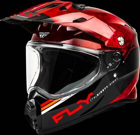 73-7029m Fly Racing Trekker Kryptek Conceal Helmet 2024 Md Red/black