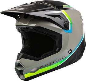 73-8650x Fly Racing Kinetic Vision Helmet 2023 Xl Grey/black