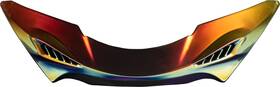 73-89832 Fly Racing Sentinel Rear Vent Fire Chrome Motorcycle Exhaust Part