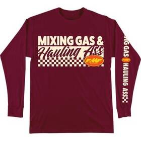 Fa25119901mrnlg Fmf Racing Mixin Long-sleeve T-shirt Lg Red