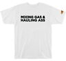 Fa7118903-wht-m Fmf Racing Gass Tee White Adult Logo Mx S T-shirt Size Large Was 22.00