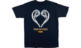 Sp23118915nvy2x Fmf Racing Love Sound T-shirt Navy Xx-large Blue