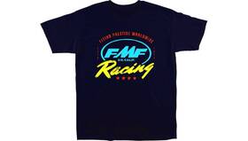 Sp25118915blkmd Fmf Racing Trademark T-shirt Md Black