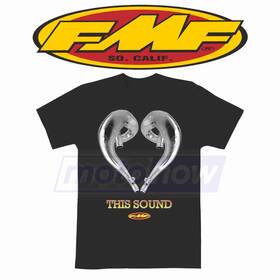 Sp9118997-blk-l Fmf Racing Love This Sound 2 T-shirts For Casual Wear Shirts Ge