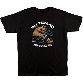 Su252418900blklg Fmf Racing B3ar Youth T-shirt Lg Black