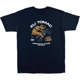 Su252418900nvymd Fmf Racing B3ar Youth T-shirt Md Blue