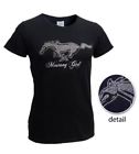 Fmwm6-b-xl Ford Glitter Studded Mustang