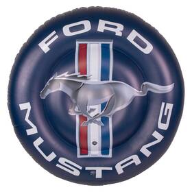 Nl-93647 Ford 46 Inch Inflatable Round Mustang Pool Float - Chill In Style Free Usa Shipping