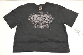 49689-001-012 Fox Boys Stealer Short Sleeve Xlarge Black Tee Shirt Nos
