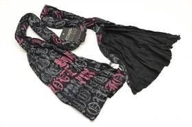 57251-001-000 Fox Girls Tre Chic Black Scarf Nos