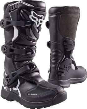 18238-001-6 Fox Racing Unisex-teen Youth Comp 3y Motocross Boot 18238-001