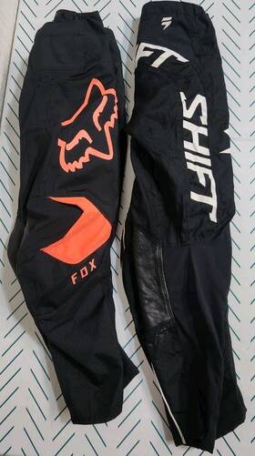 Fox Racing 191972299629 Shift 180 Off-road Mx Gear Black Red Orange Kids 8-24 Motocross Ridin