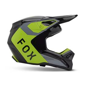 33046-086-ys Fox Racing 191972951923 Yth V1 Lean Helmet Gry/ylw -