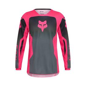 36332-285-ym Fox Racing 198571029084 Yth Girls 180 Shield Jersey Blk/pnk -