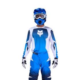 36322-002-m Fox Racing 198571030295 180 Shield Jersey Blu -