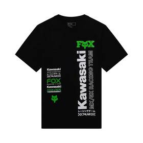 38288-001-m Fox Racing 198571065938 Foxracing Kawi 195 Original Ss Tee Blk