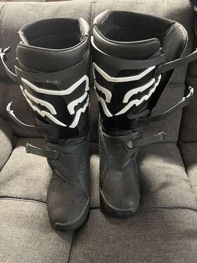 25839-001-8 Fox Racing Comp Boot Black Men S Size 10