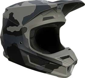 27736-247-yl Fox Racing Youth V1 Trev Helmet Black Camo