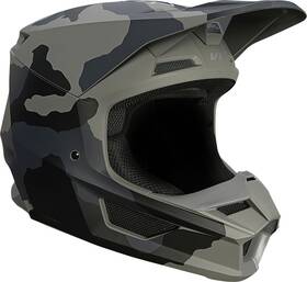 27736-247-ys Fox Racing Youth V1 Trev Helmet Black Camo 27736-247