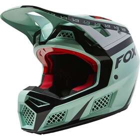 28799-167-s Fox Racing Teal/black/red Sz S V3 Rs Dvide Helmet