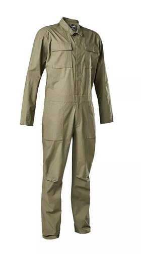 28849-374-l Fox Racing Utv Defend Drive Dust Suit Large Bark Brown 4wd 4x4 Atv