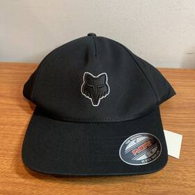 31622-001-s Fox Racing 31622-001-s/m Head Flexfit Hat Black Small/medium
