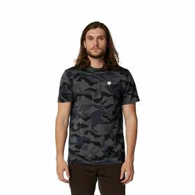 31687-247-m Fox Racing Head Ss Tech Camo Black T-shirt Size Medium