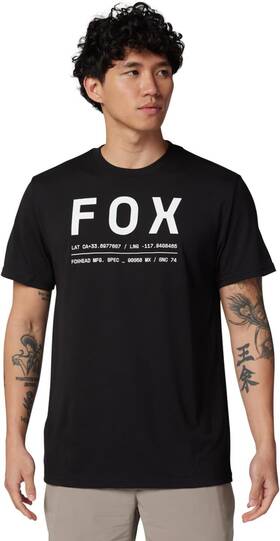 31688-001-l Fox Racing Non Stop Ss Tech Tee Black Large