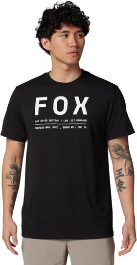 31688-001-s Fox Racing Non Stop Ss Tech Tee Black Small