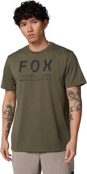 31688-099-xl Fox Racing Non Stop Ss Tech Tee Olive Green X-large