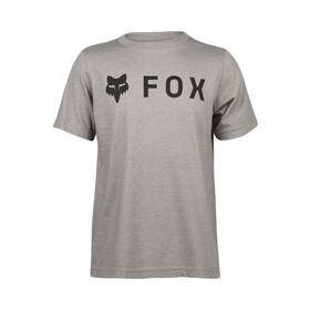 31818-185-yl Fox Racing Youth Absolute Ss Tee Heather Graphite Large