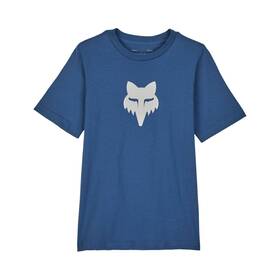 31819-199-ym Fox Racing Youth Legacy Ss Tee Indigo Medium