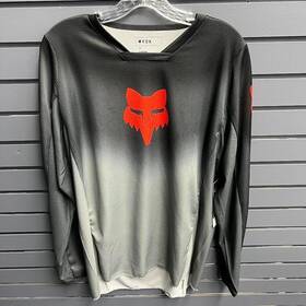 32053-037-l Fox Racing 180 Interfere Jersey Gray/red Size Large Men