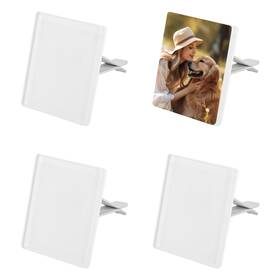 Fdo1424.112424741 Framendino 4 Pack Sublimation Blank Car Air Vent Clips Heat White