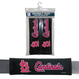 Fremont Die 023245667241 New Mlb St. Louis Cardinals Car Truck Seat Belt Pads Covers / Shoulder