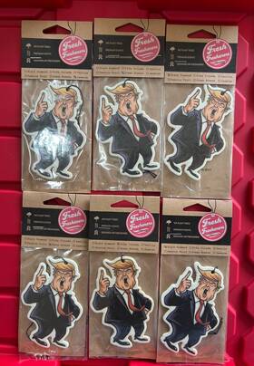Fr108 Fresh Fresheners Donald Trump Freshener Car Air 6 Pack Scented