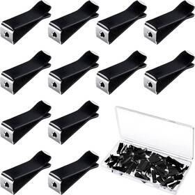 10274 Frienda 100 Pieces Square Head Car Air Vent Clips Auto Freshener Black