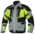 Ftj.1207.02.m002 Firstgear Kathmandu Motorcycle Jacket Mens Lg Grey Dayglo