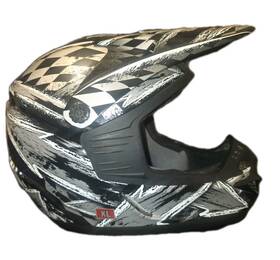 2010621 Fulmer Adult Mx Helmet Atv Utv Dirt Bike Off Road Sxs Dot Approved Xl