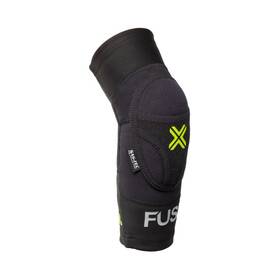 40070020118 Fuse Protection Omega Elbow Pad - Black/neon Yellow Small/medium Pair