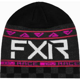 241625-1094-01 Fxr Youth Race Division Beanie - Black/electric Pink