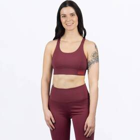 231438-2700-10 Fxr Racing Chakra Sports Womens Bras Md Merlot