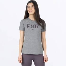 241414-0784-10 Fxr Racing Helium Premium Womens T-shirts Md Gray