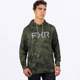 242027-7605-04 Fxr Racing Pilot Upf Pullover Hoodie Xs Green