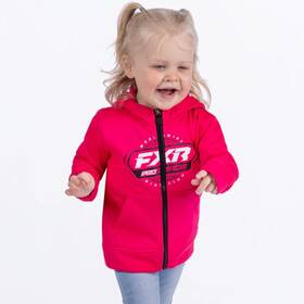 251503-2800-04 Fxr Racing Race Division Tech Zip Toddler Hoodie 4t Red